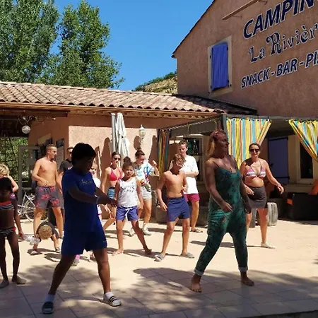 Mobil-home Avec Terrasse Pour 4 Personnes - Api-1-52-731 Saint-Maime