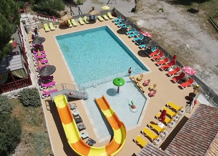 Campingplads Mobil-home Avec Terrasse Pour 4 Personnes - Api-1-52-731 Saint-Maime